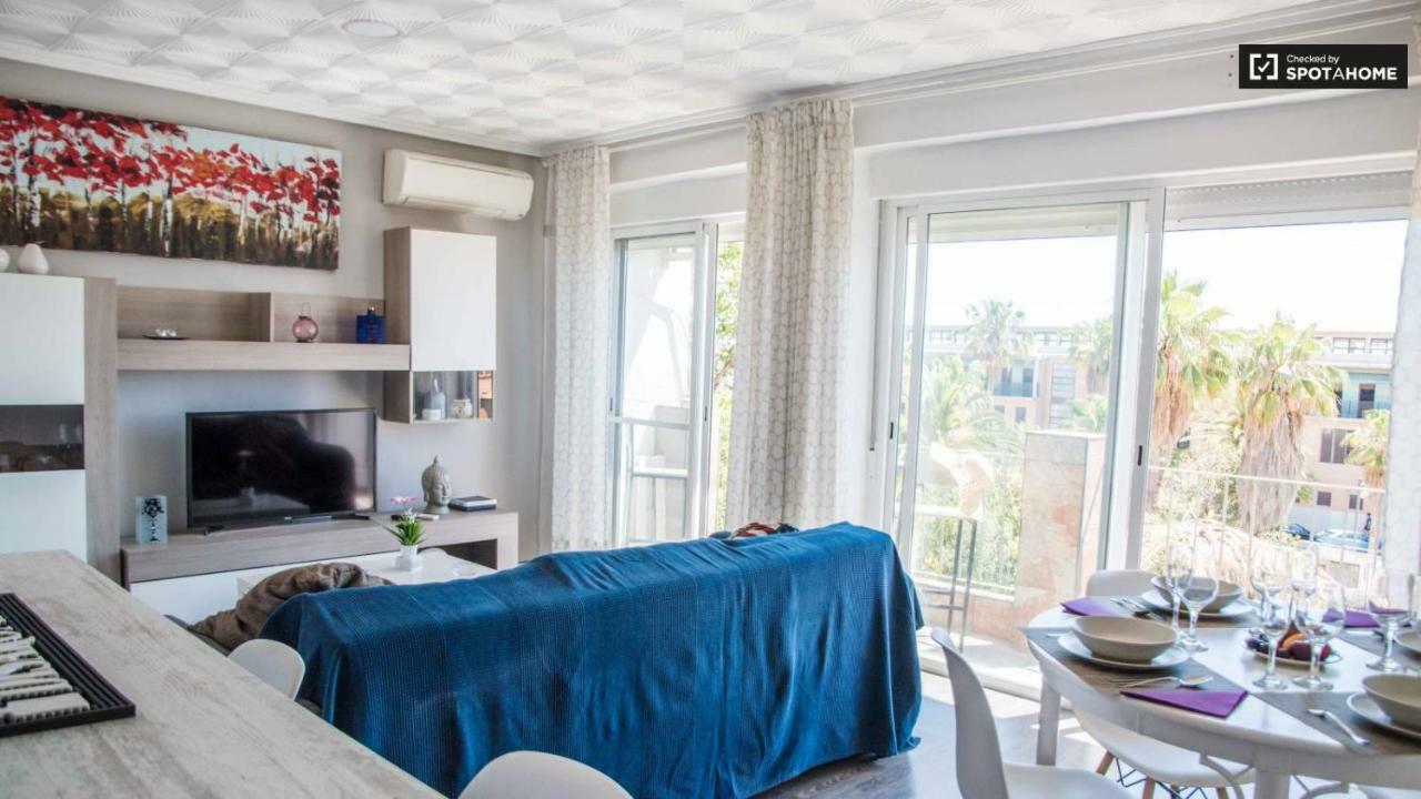 Apartmentsuitespain Atic Panoramic Beach Valencia Exterior foto